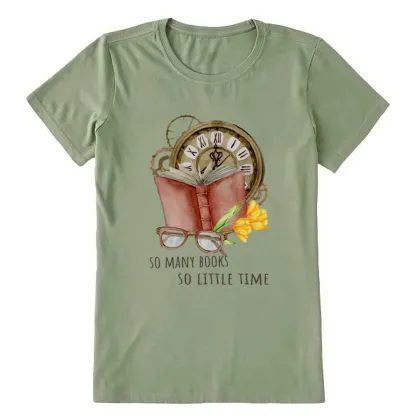 Pagewings So Many Books So Little Time Unisex Classic T-shirt