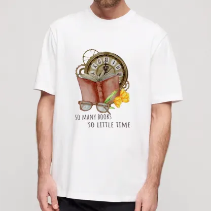 Pagewings So Many Books So Little Time Unisex Classic T-shirt