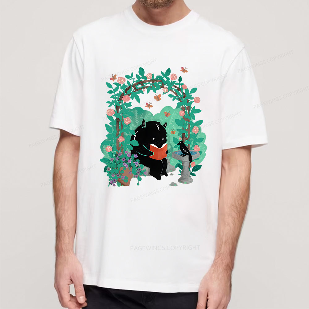 Pagewings Book Reading Monster Unisex Classic T-shirt