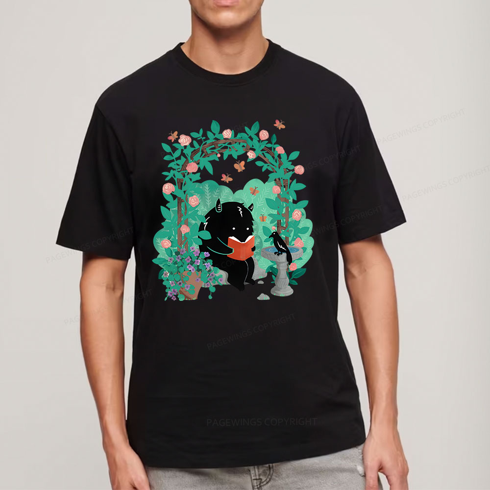 Pagewings Book Reading Monster Unisex Classic T-shirt