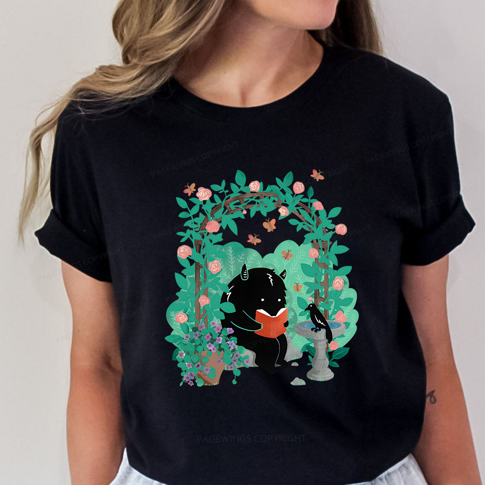 Pagewings Book Reading Monster Unisex Classic T-shirt