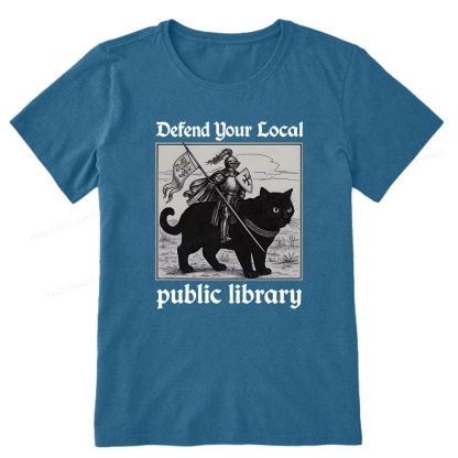 Pagewings Defend Your Local public library Unisex Classic T-shirt