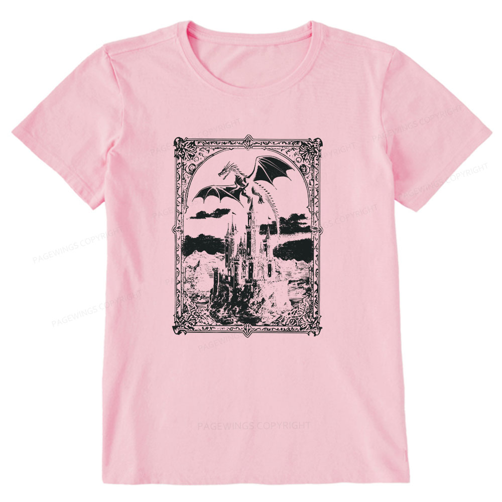 Pagewings Vintage Dragon Unisex Classic T-shirt