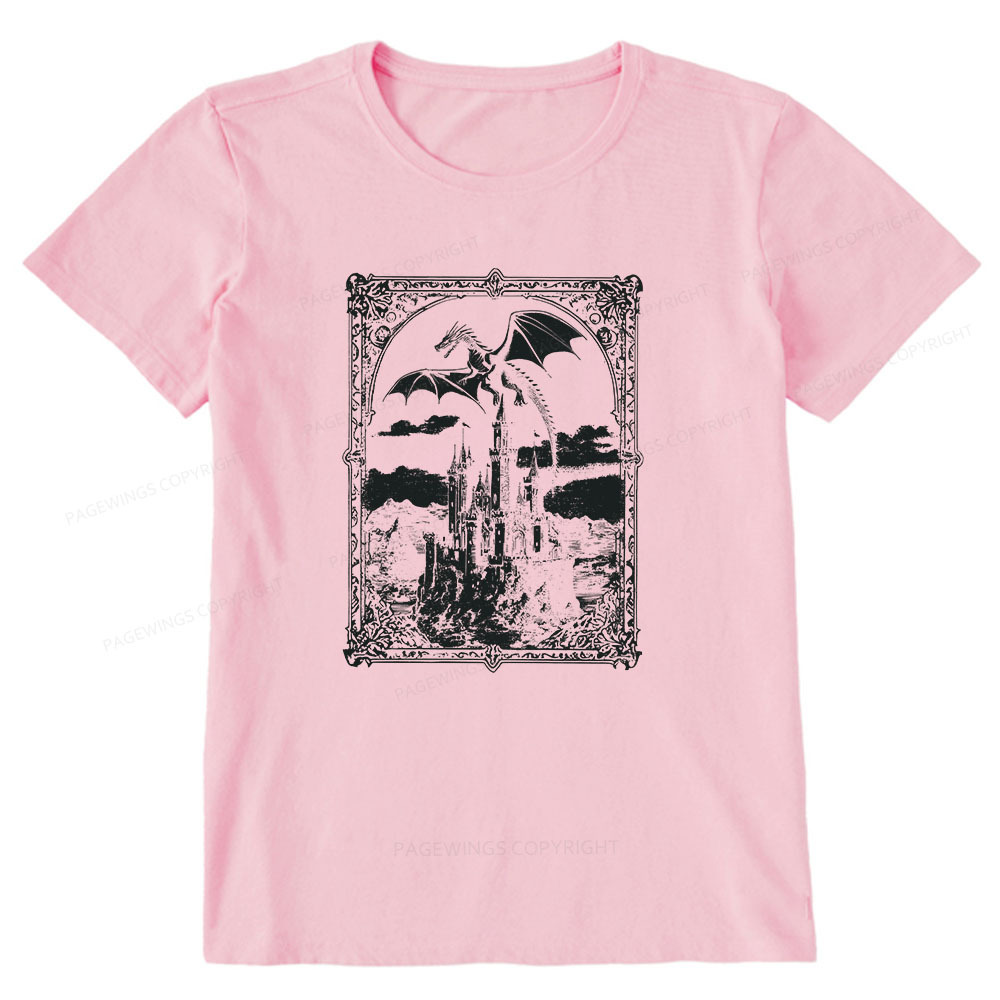 Pagewings Vintage Dragon Unisex Classic T-shirt