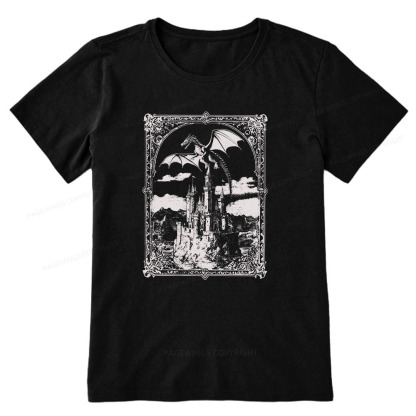Pagewings Vintage Dragon Unisex Classic T-shirt