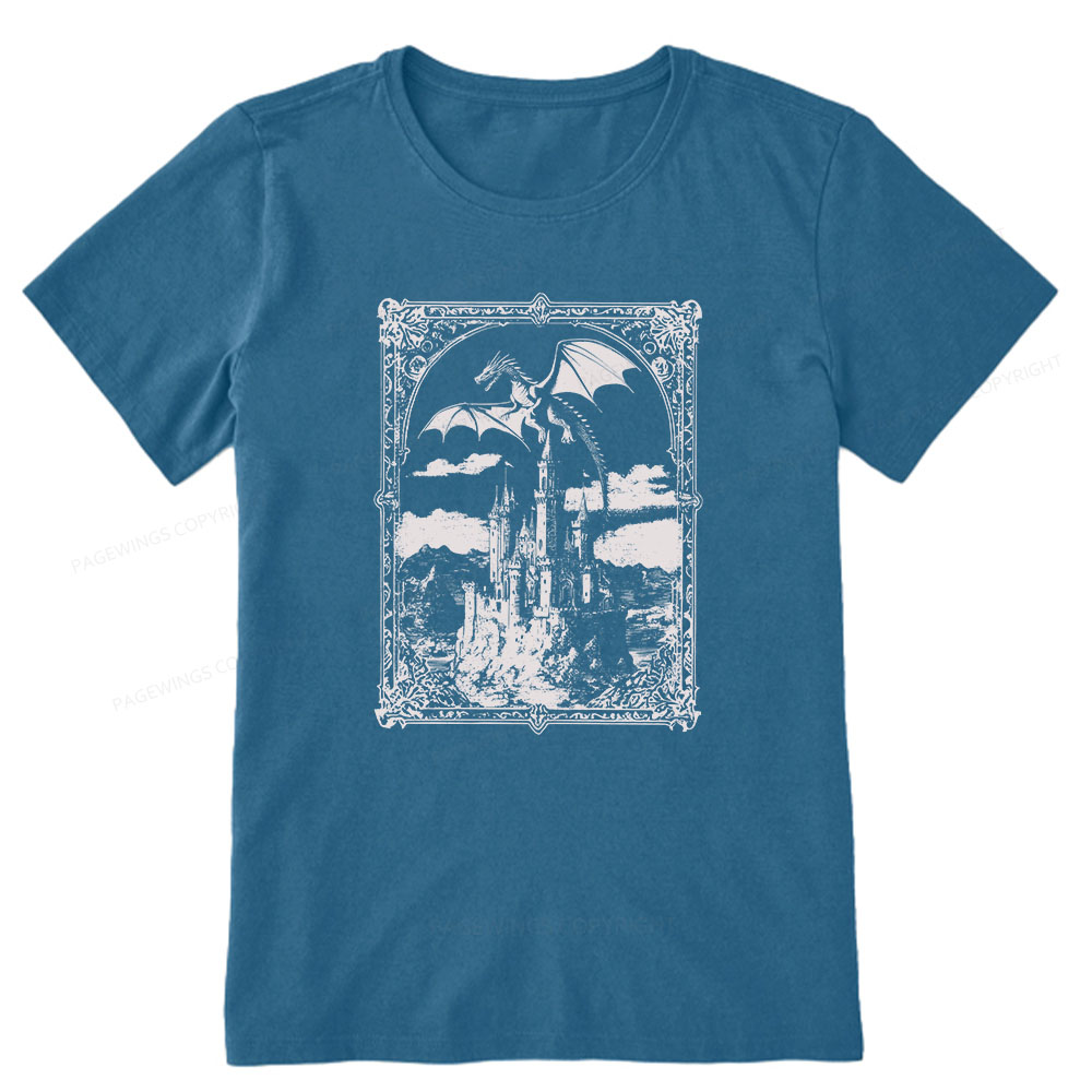 Pagewings Vintage Dragon Unisex Classic T-shirt
