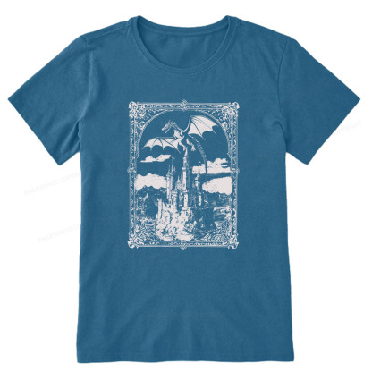 Pagewings Vintage Dragon Unisex Classic T-shirt