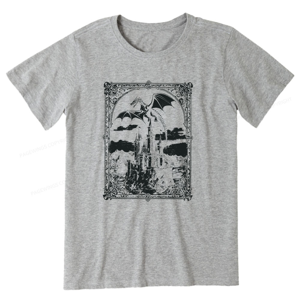 Pagewings Vintage Dragon Unisex Classic T-shirt