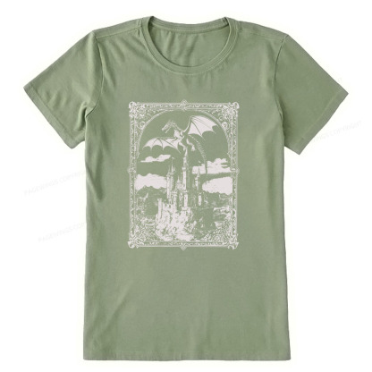 Pagewings Vintage Dragon Unisex Classic T-shirt