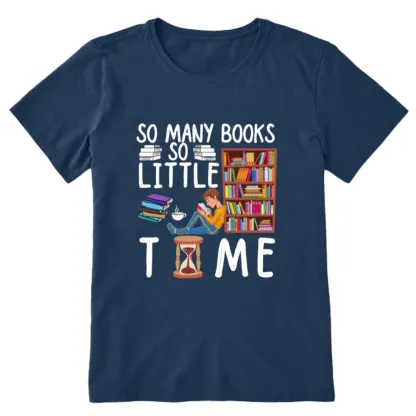 Pagewings So Many Books So Little Time Unisex Classic T-shirt