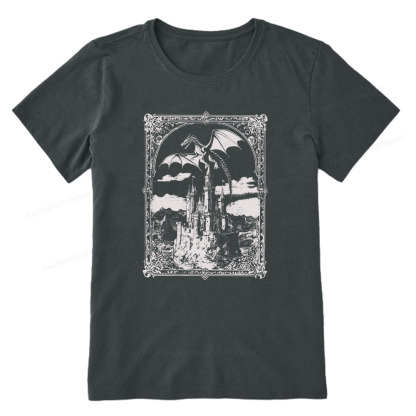 Pagewings Vintage Dragon Unisex Classic T-shirt
