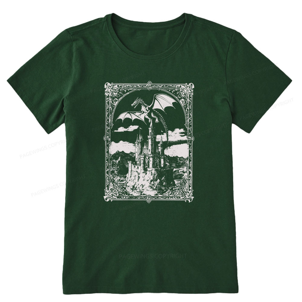 Pagewings Vintage Dragon Unisex Classic T-shirt