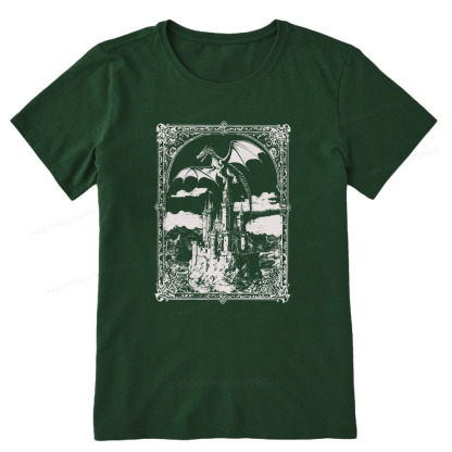 Pagewings Vintage Dragon Unisex Classic T-shirt