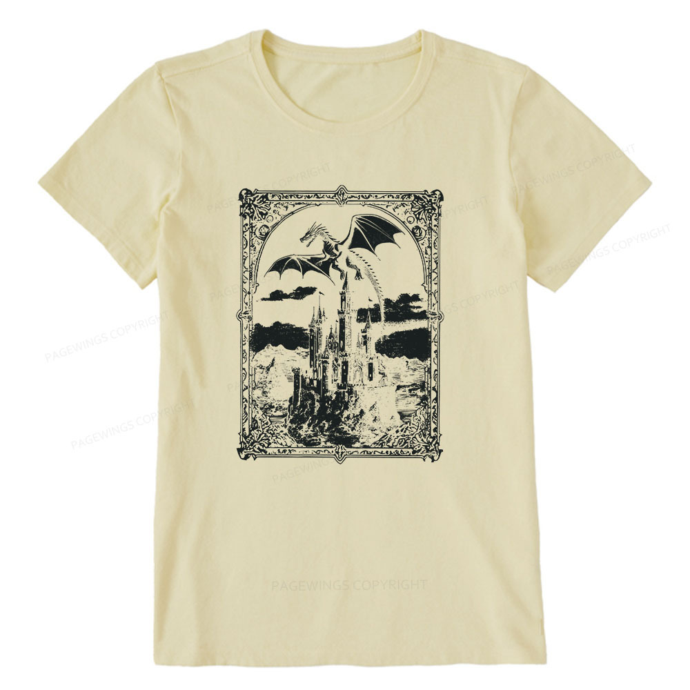 Pagewings Vintage Dragon Unisex Classic T-shirt