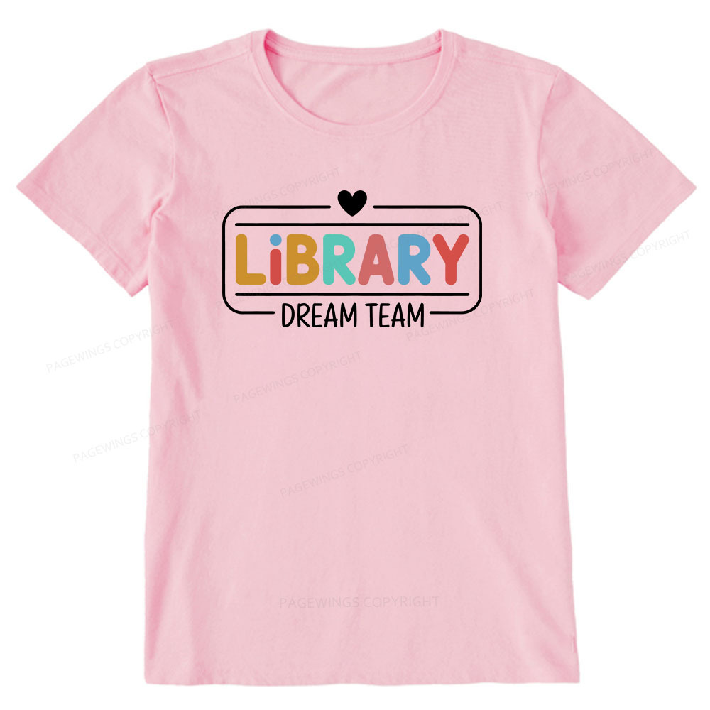 Pagewings Library Dream Team Unisex Classic T-shirt