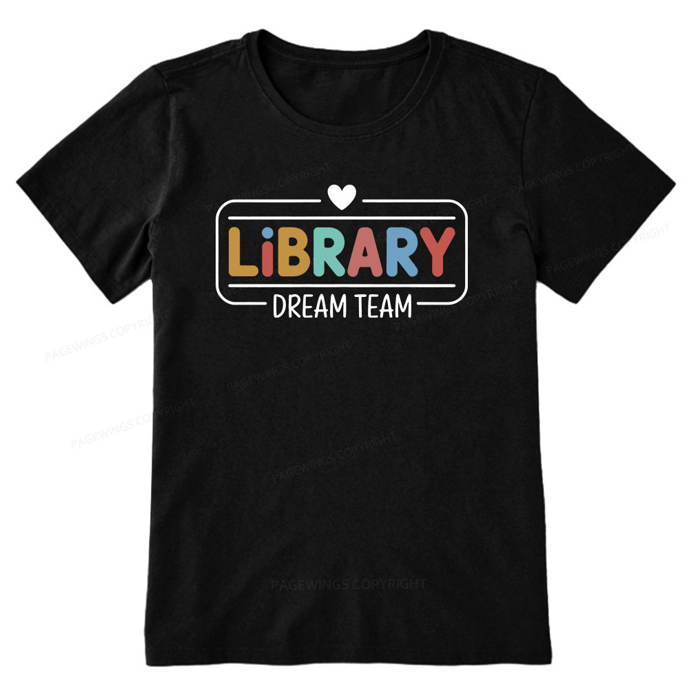 Pagewings Library Dream Team Unisex Classic T-shirt