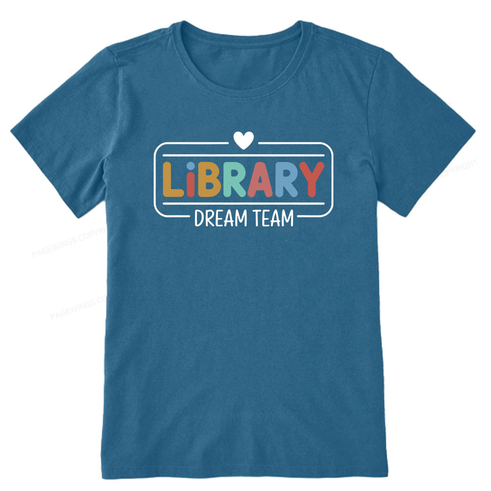 Pagewings Library Dream Team Unisex Classic T-shirt