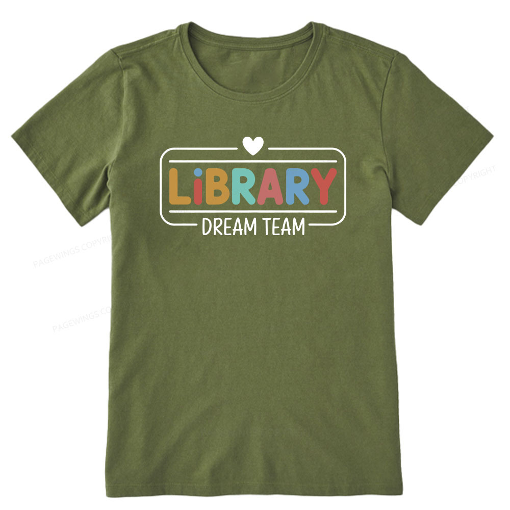 Pagewings Library Dream Team Unisex Classic T-shirt