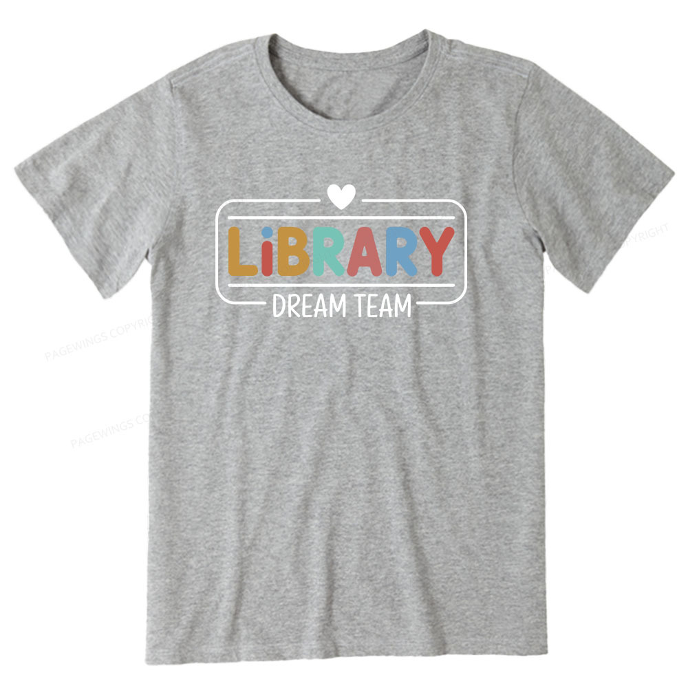 Pagewings Library Dream Team Unisex Classic T-shirt