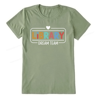 Pagewings Library Dream Team Unisex Classic T-shirt