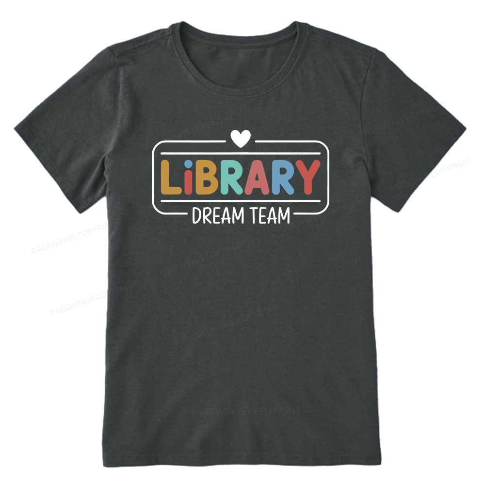 Pagewings Library Dream Team Unisex Classic T-shirt