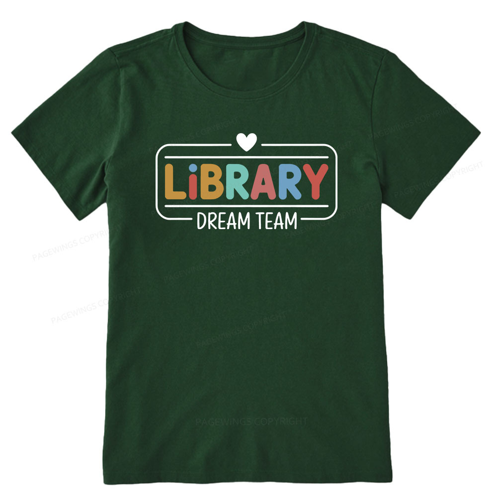 Pagewings Library Dream Team Unisex Classic T-shirt