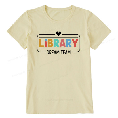 Pagewings Library Dream Team Unisex Classic T-shirt