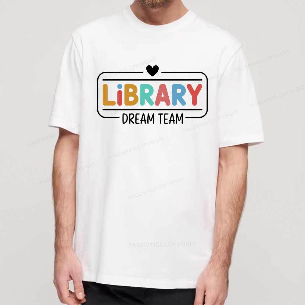 Pagewings Library Dream Team Unisex Classic T-shirt