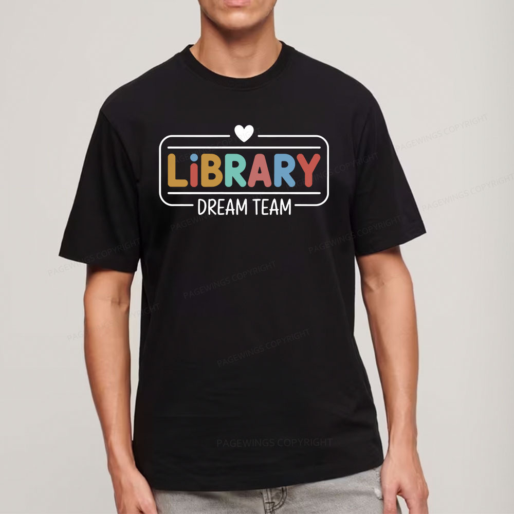 Pagewings Library Dream Team Unisex Classic T-shirt