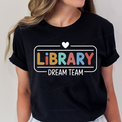 Pagewings Library Dream Team Unisex Classic T-shirt
