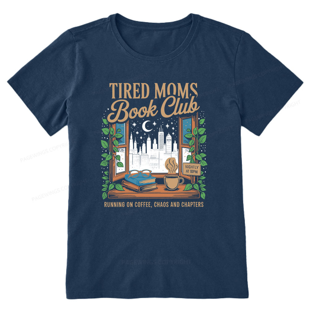 Pagewings Tired Moms Book Club Unisex Classic T-shirt