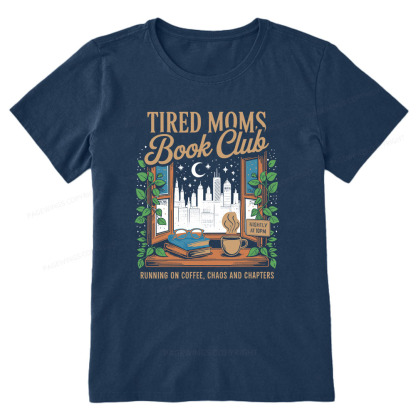Pagewings Tired Moms Book Club Unisex Classic T-shirt
