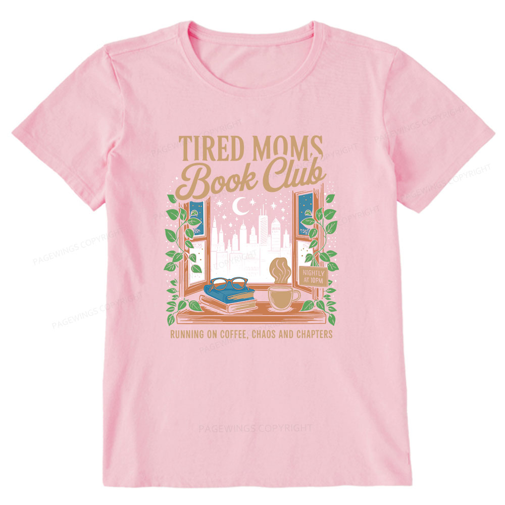 Pagewings Tired Moms Book Club Unisex Classic T-shirt
