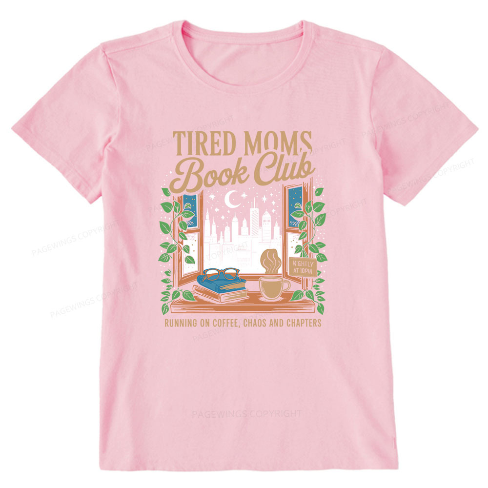 Pagewings Tired Moms Book Club Unisex Classic T-shirt