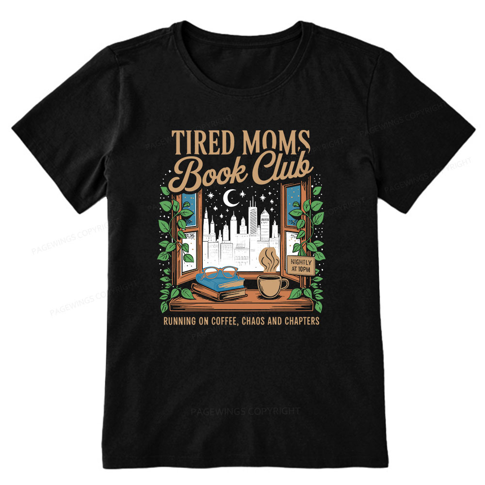 Pagewings Tired Moms Book Club Unisex Classic T-shirt