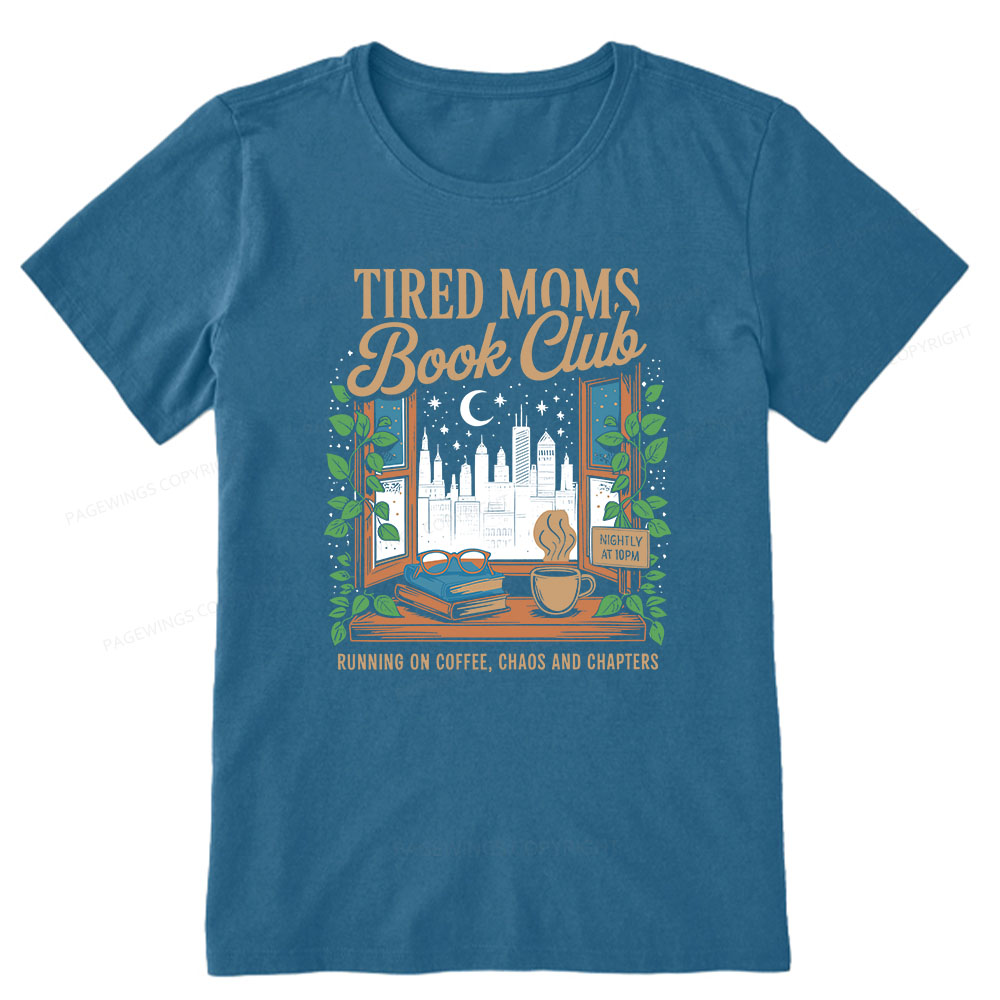 Pagewings Tired Moms Book Club Unisex Classic T-shirt