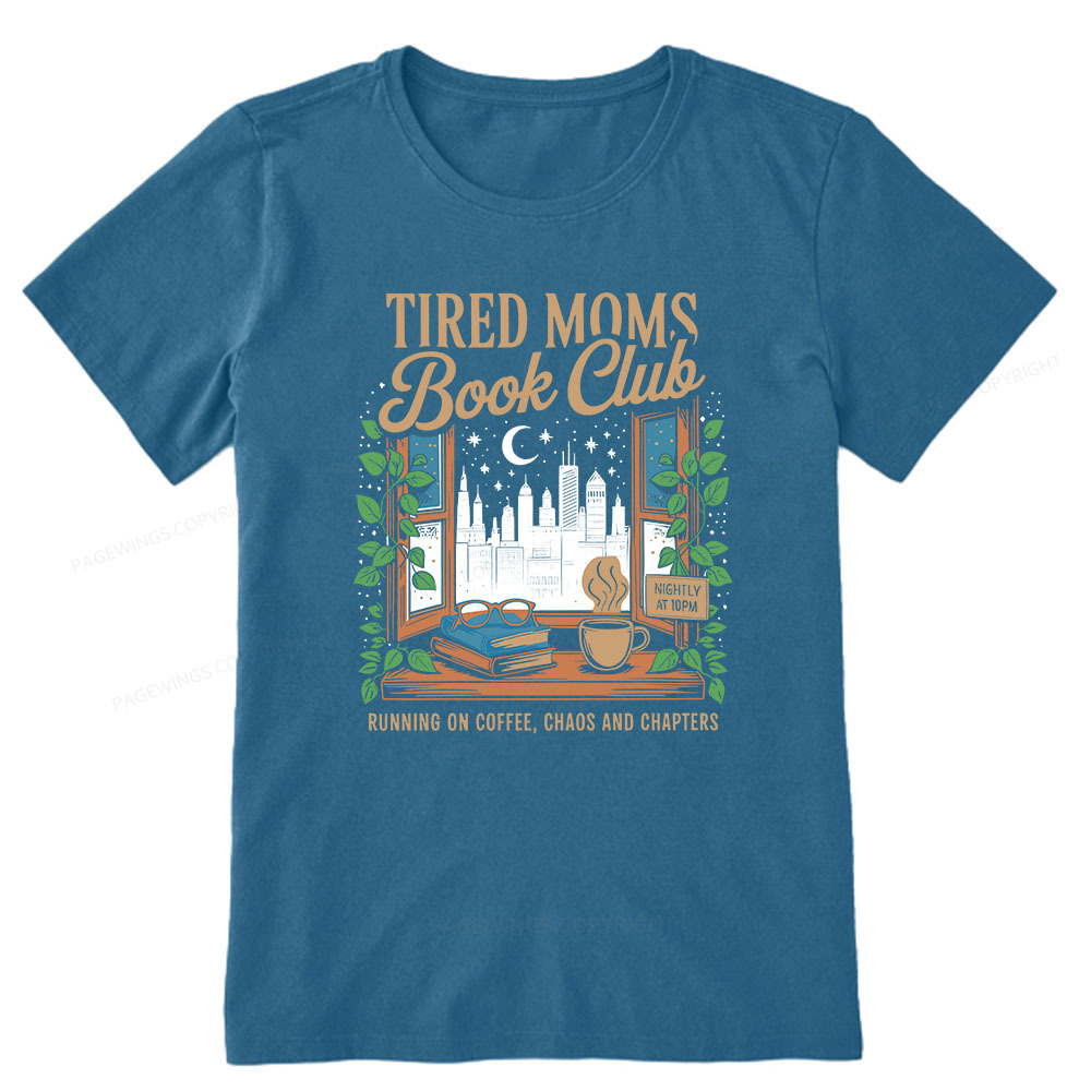 Pagewings Tired Moms Book Club Unisex Classic T-shirt