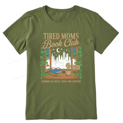 Pagewings Tired Moms Book Club Unisex Classic T-shirt