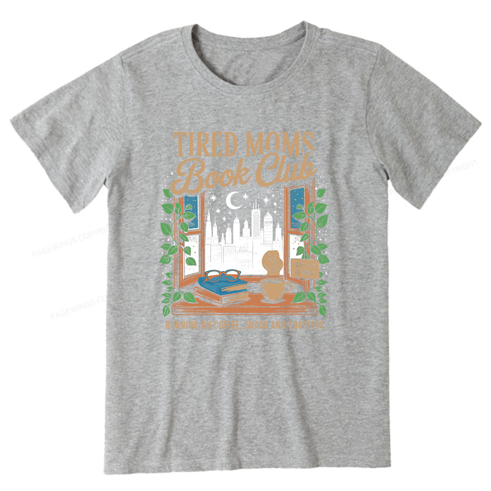 Pagewings Tired Moms Book Club Unisex Classic T-shirt