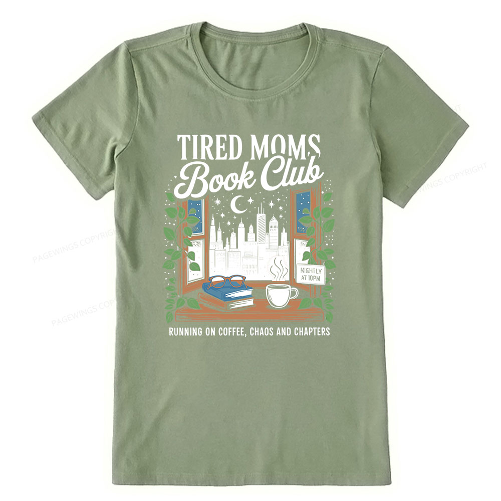 Pagewings Tired Moms Book Club Unisex Classic T-shirt