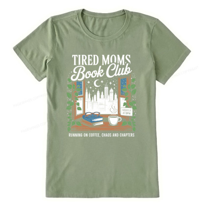 Pagewings Tired Moms Book Club Unisex Classic T-shirt