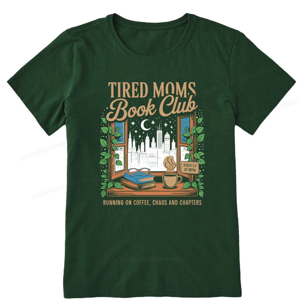 Pagewings Tired Moms Book Club Unisex Classic T-shirt