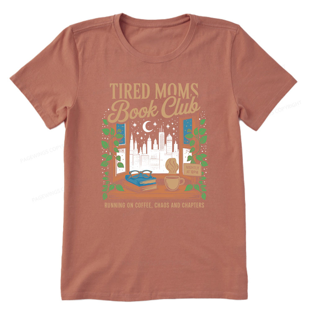Pagewings Tired Moms Book Club Unisex Classic T-shirt