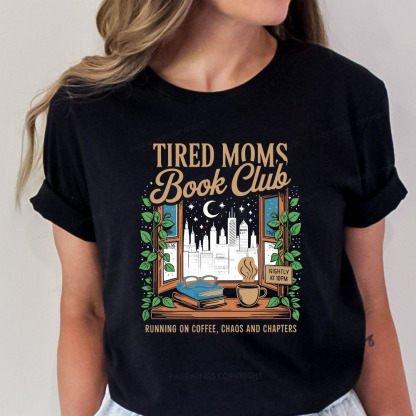 Pagewings Tired Moms Book Club Unisex Classic T-shirt