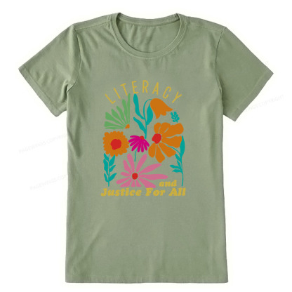 Pagewings Literacy And Justice Unisex Classic T-shirt