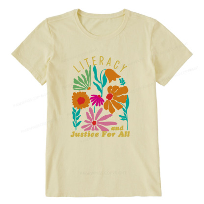 Pagewings Literacy And Justice Unisex Classic T-shirt