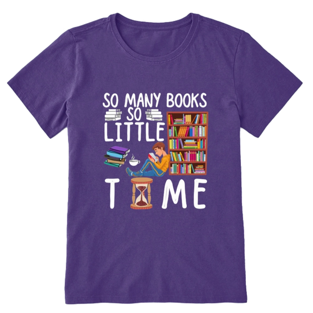 Pagewings So Many Books So Little Time Unisex Classic T-shirt