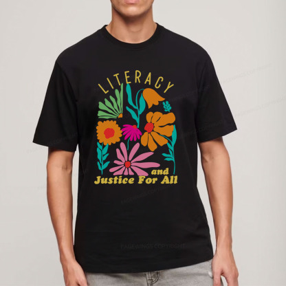 Pagewings Literacy And Justice Unisex Classic T-shirt