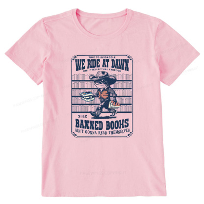 Pagewings The Banned Books Ain't Gonna Read Themselves Unisex Classic T-shirt