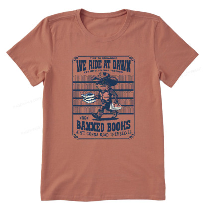 Pagewings The Banned Books Ain't Gonna Read Themselves Unisex Classic T-shirt